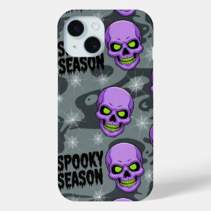 Spooky Skeleton Skull Halloween iPhone / iPad case
