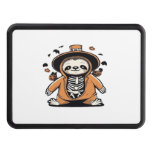 Spooky skeleton sloth trick or treating Classic T- Hitch Cover