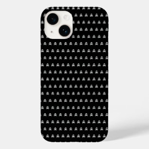 spooky skull on a black background Case-Mate iPhone 14 case