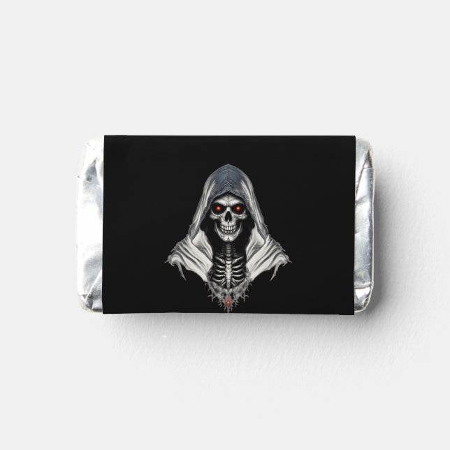 Spooky Skull Reaper Halloween Hershey's  Hershey's Miniatures (Back)