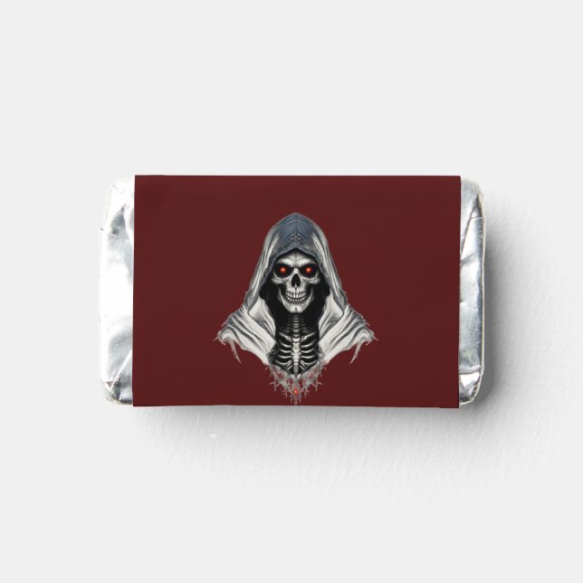 Spooky Skull Reaper Halloween Hershey's  Hershey's Miniatures (Back)