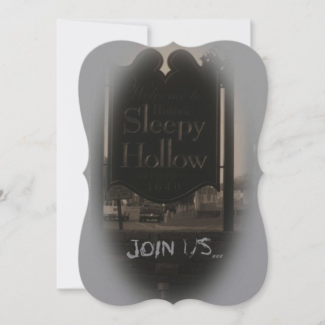 Spooky Sleepy Hollow 5" x 7" Invitations (Front)