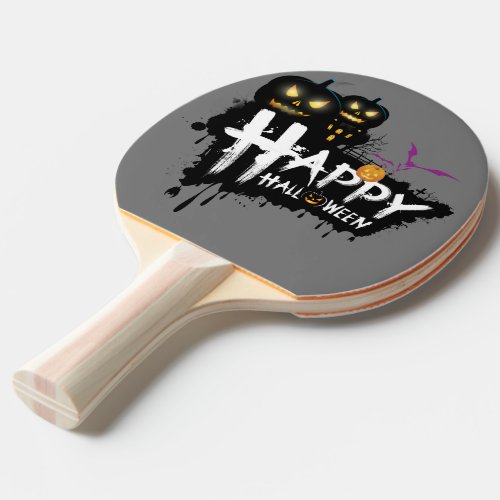 Spooky Smash Halloween Edition Ping Pong Paddle