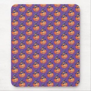 Spooky smiling Halloween pumpkin  Tank Top Mouse Pad