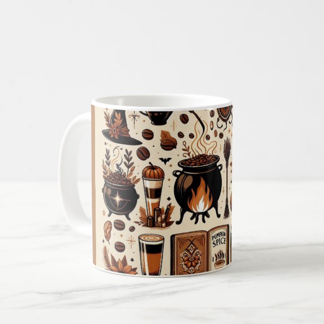 Spooky Spice Mug (Front Left)