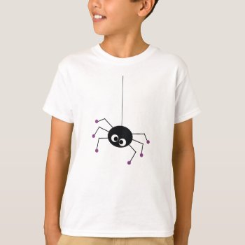 Spooky Spider Halloween Shirt by simplysostylish at Zazzle