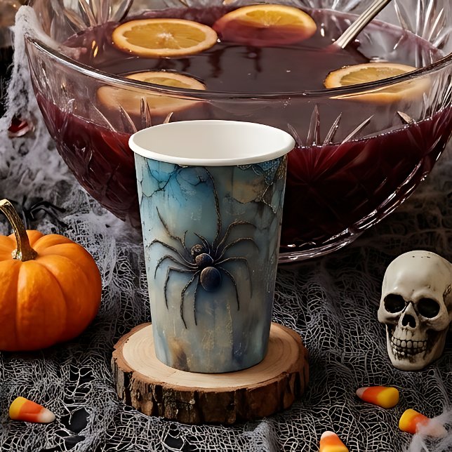 Spooky Spider Paper Cups (Creator Uploaded)