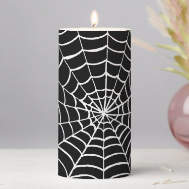Spooky Spider Web - Black Halloween