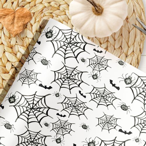 Spooky Spiders Halloween Wrapping Paper