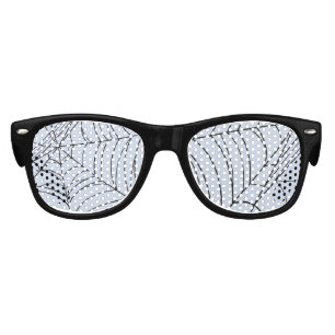 Spooky Spiderwebs Creepy Halloween Party Kids Sunglasses