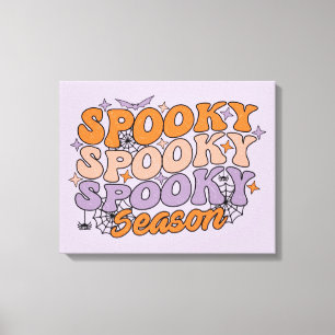 Spooky Spooky Spooky Season Canvas Print