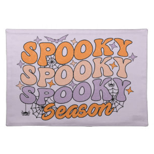 Spooky Spooky Spooky Season Cloth Placemat