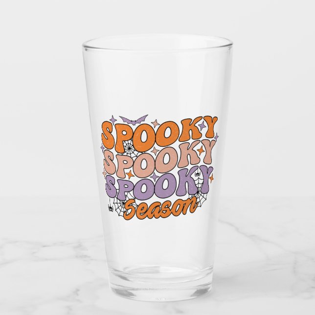 Spooky Spooky Spooky Season Glass (Front)
