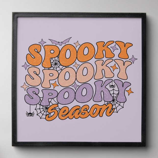 Spooky Spooky Spooky Season Peel And Stick Photo Tile (Front Set)