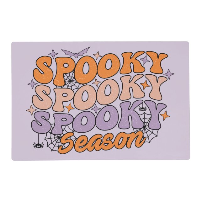 Spooky Spooky Spooky Season Placemat (Front)