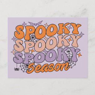 Spooky Spooky Spooky Season Postcard