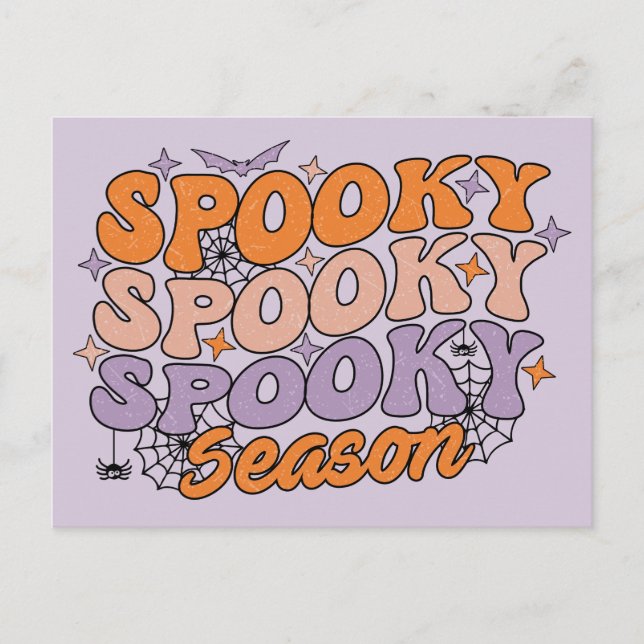 Spooky Spooky Spooky Season Postcard (Front)