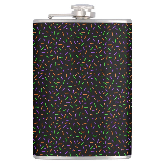 Spooky Sprinkles Flask (Front)