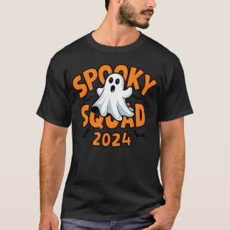 spooky squad halloween 2024 family T-Shirt