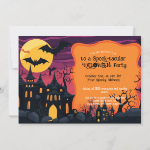 Spooky Squad’s Halloween Bash Invitation
