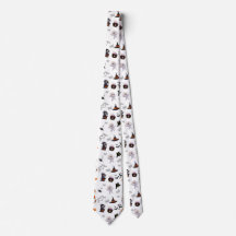 “Spooky Statement Halloween Tie
