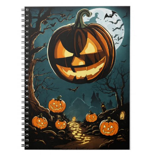 Spooky Stencil Ghosts Notebook Designs