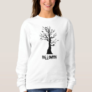 "Spooky Sweater Style: Halloween Tree Chic"