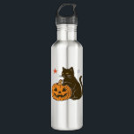 Spooky Sweet Halloween Kitty Classic T-Shirt Stainless Steel Water Bottle<br><div class="desc">Spooky Sweet Halloween Kitty Classic T-Shirt</div>