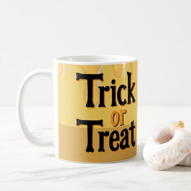 🎃 Spooky & Sweet! Kawaii Bear Halloween Coffee Mug (With Donut)