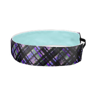 Spooky Swirl Plaid (Lavender) Athletic Headband
