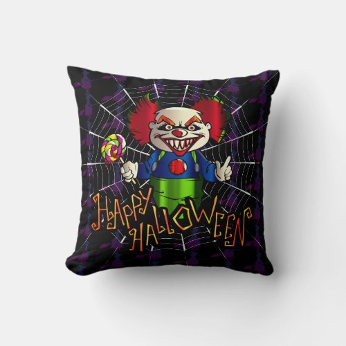Spooky Throw Pillow