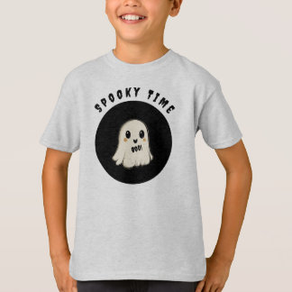 Spooky Time with Halloween Ghost T-Shirt