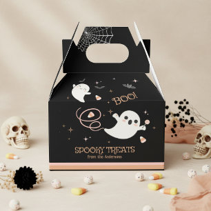 Spooky Treats Friendly Ghosts BOO ID1325 Favor Boxes