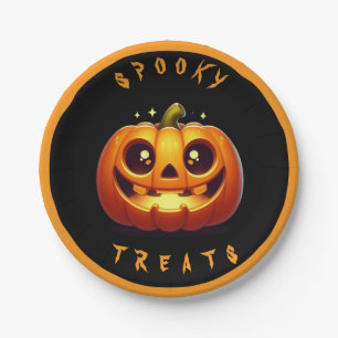 Spooky Treats Paper Plates