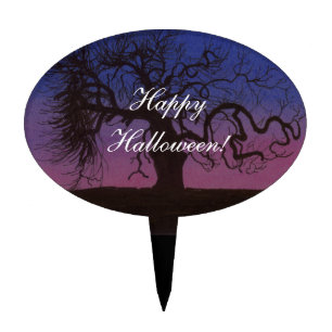 Spooky Tree Cake Topper