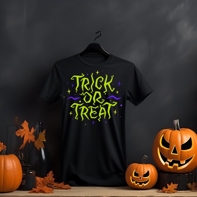 Spooky Trick or Treat Halloween T-Shirt (Creator Uploaded)
