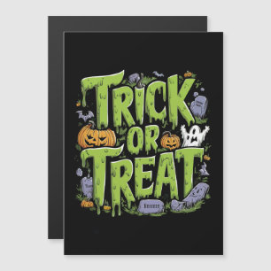 Spooky Trick or Treat Slime Halloween