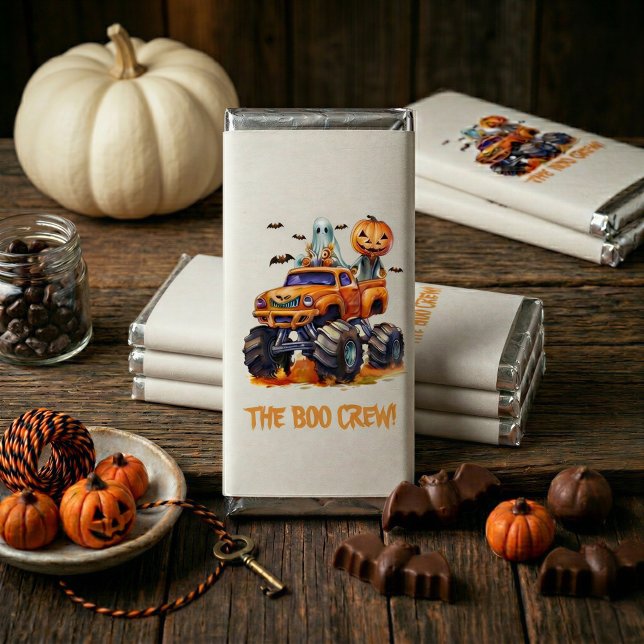 Spooky Truck Candy Wrap Hershey Bar Favors (Creator Uploaded)