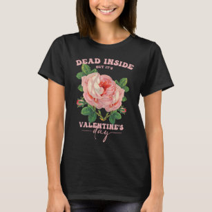 Spooky Valentine Rose, Pastel Goth  T-Shirt