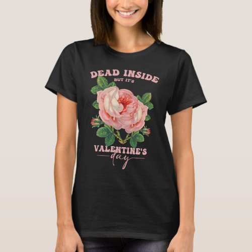 Spooky Valentine Rose Pastel Goth  T_Shirt