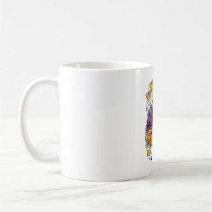 Spooky Veterinary Halloween Crew Black Cat Ghost P Coffee Mug