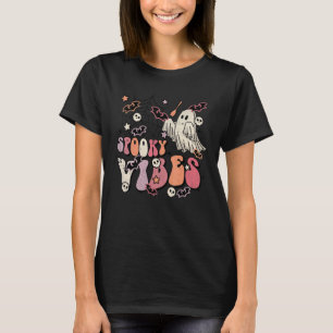 Spooky Vibes Halloween Party Graphic T-Shirt