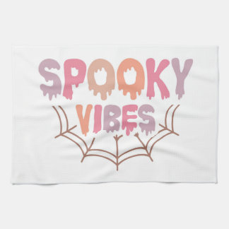 Spooky Vibes Kitchen Towel