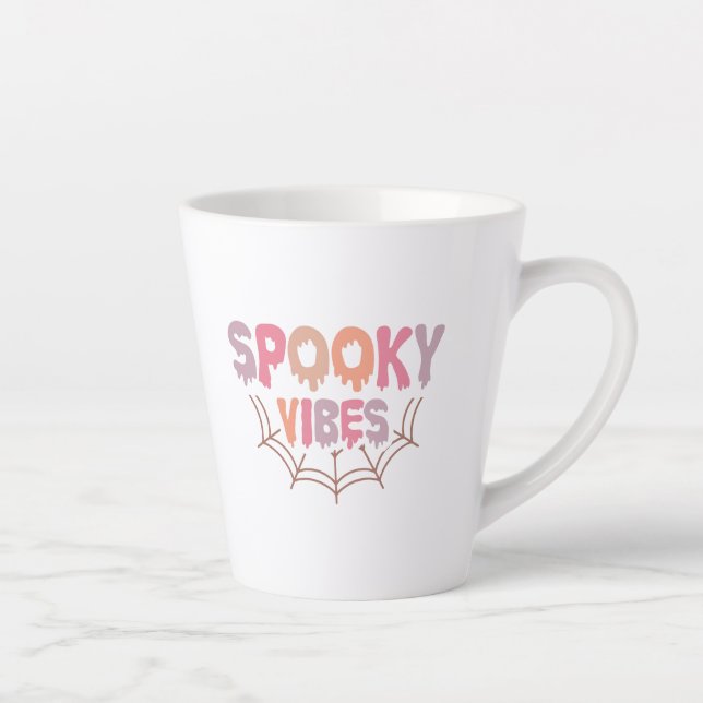 Spooky Vibes Latte Mug (Right)