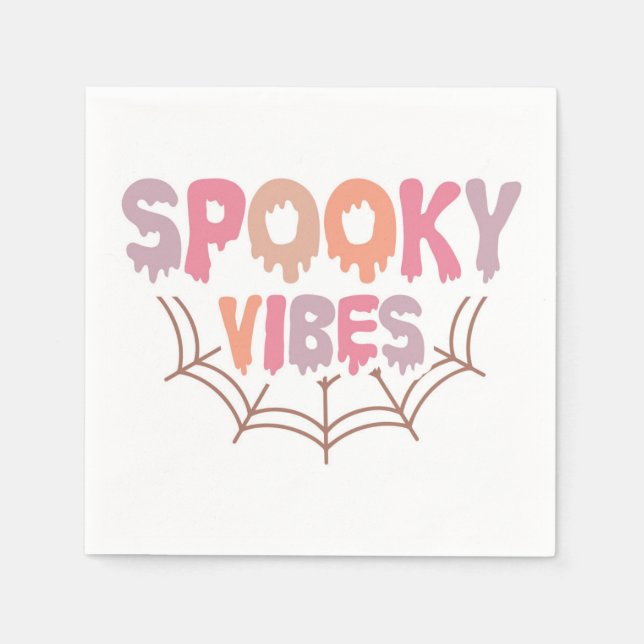Spooky Vibes Napkins (Front)