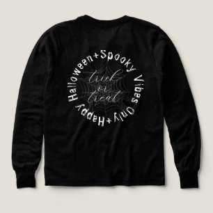 Spooky Vibes Only Family Name Halloween T-Shirt Tri-Blend Shirts