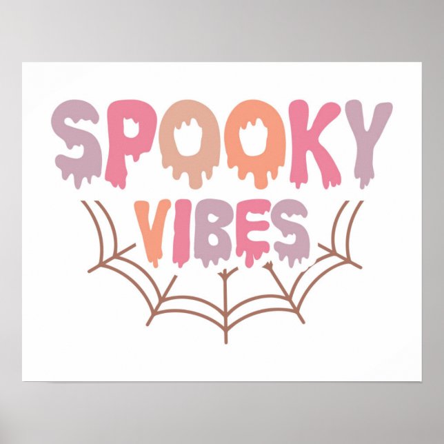 Spooky Vibes Poster (Front)