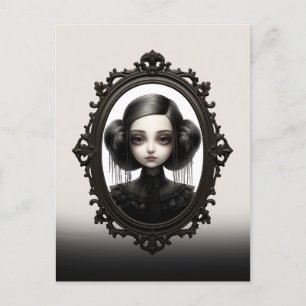 Spooky Victorian Gothic Postcard