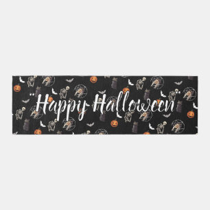 🚪 Spooky Witch Halloween Doormat 🎃👻black- 🎃 Outdoor Rug