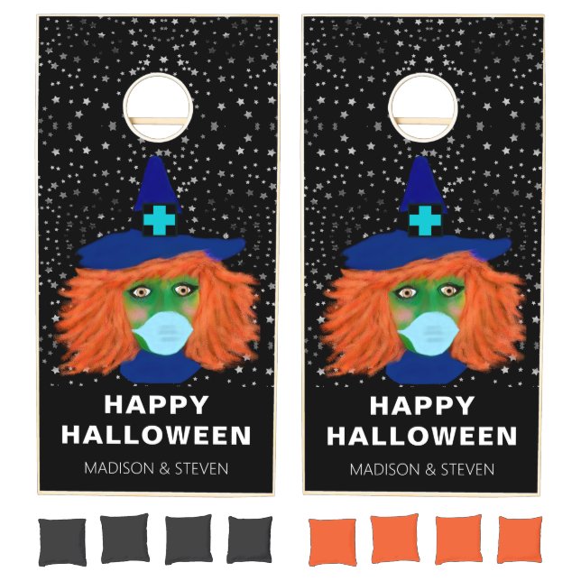 Spooky Witch Halloween Party Game for Adults (Set)